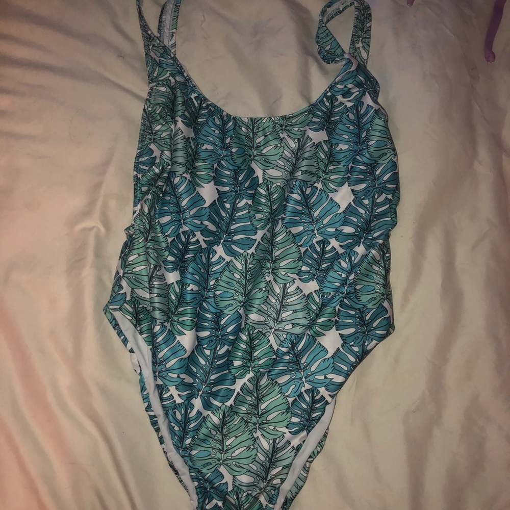 Towers semi cheeky one piece